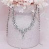 Princess wedding necklace jewellery necklace set