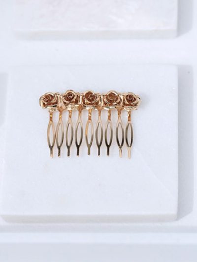 Melbourne Gold small hair comb
