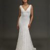 Eildon fitted wedding dresses in lace