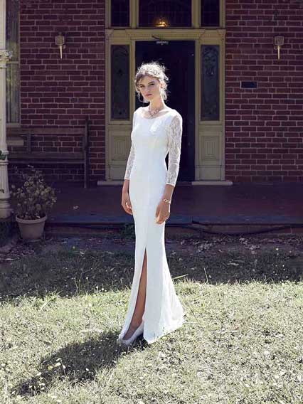 Sexy long sleeve wedding dress Devonport