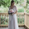Bohemian Tulle Wedding Dress