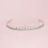 Sparkling headband in silver