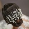 Large statement hair piece bridal jewellery
