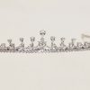 Little Silver tiara with crystals