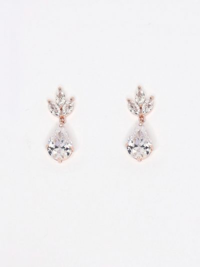 Sparkling crystal earrings