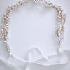 Pearl head band for brides