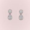Silver special event earrings Formal design buy online Australia