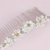 Veil comb with pearls Hello Lovers Australia hair accessories