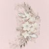 Wedding hair comb with porcelain flowers Hello Lovers Australia hair accessories