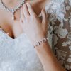 beautiful pearl wristlets