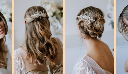 hair accessories and bridal hairstyles