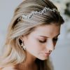 Simple headband for bride
