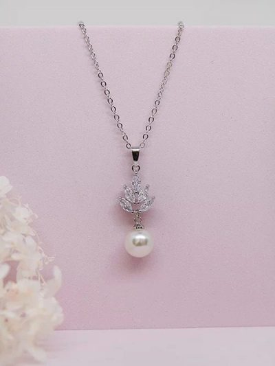 Pearl pendant silver jewellery | Hello Lovers Australia