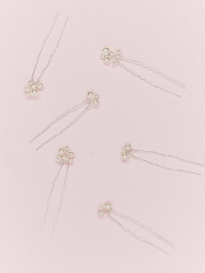 six pearl bridal hair pins Hello Lovers Australia hair accessories