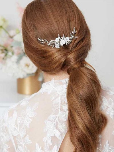 Small bridal hair combs in Melbourne Australia.