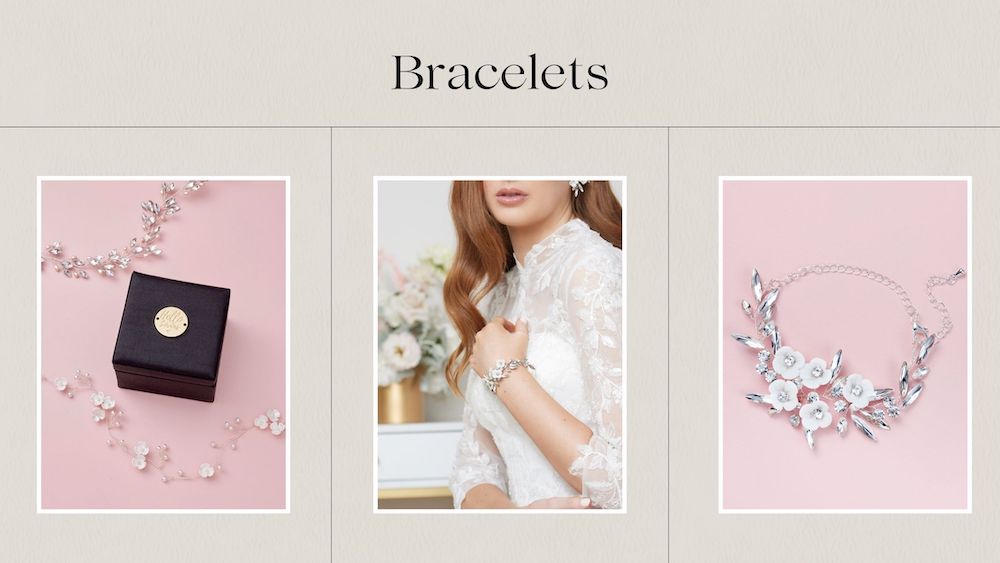 Bridesmaids jewellery gift matching collections