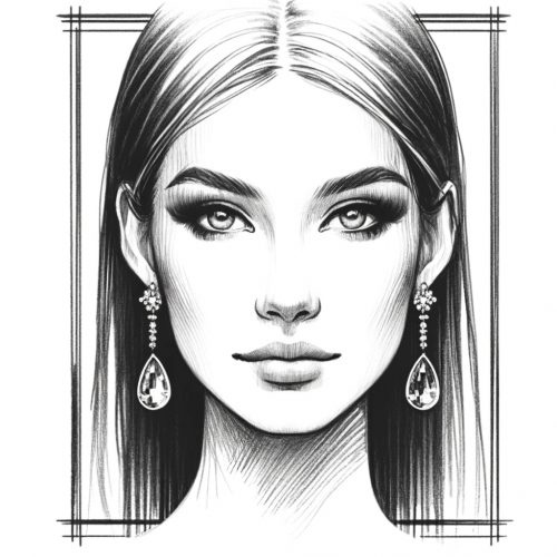 Flattering earrings for a rectangular face shape?